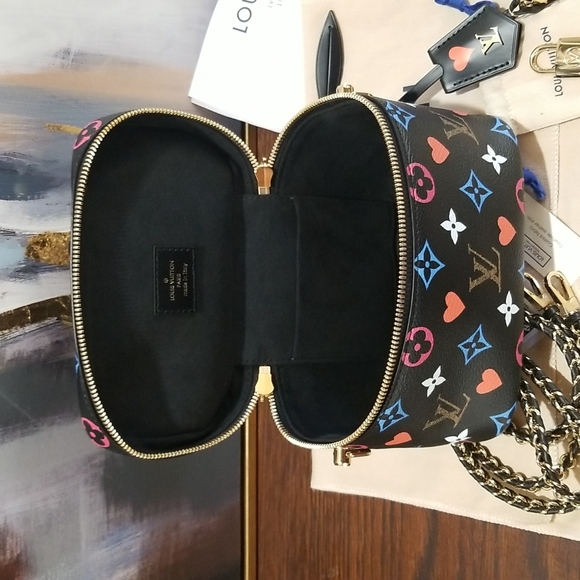 SOLD Louis Vuitton Black Game On Vanity Bag - Picture 10 of 12